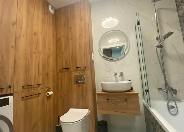 Lägenhet Apartament Hampton Łódź