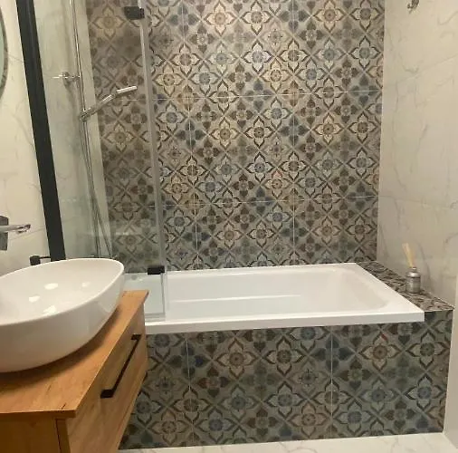 Lägenhet Apartament Hampton Łódź